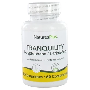 Natures Plus Tranquility L-Tryptophane 60 Comprimés