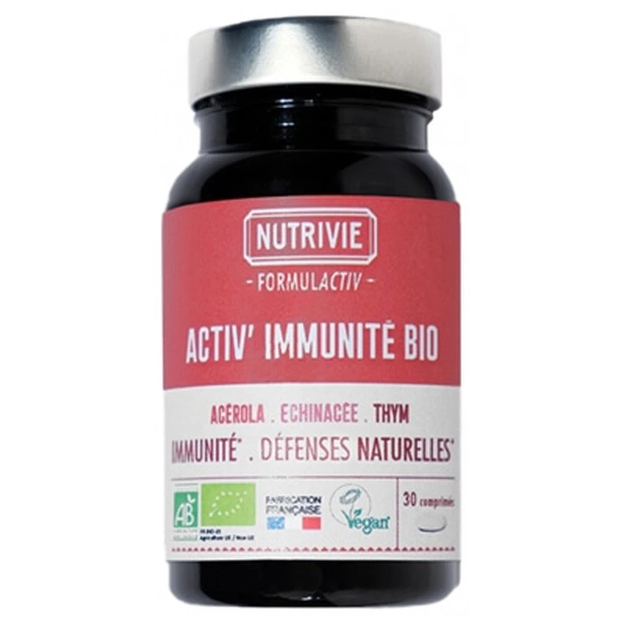 Nutrivie Activ' Organic Immunity, 30 comprimidos