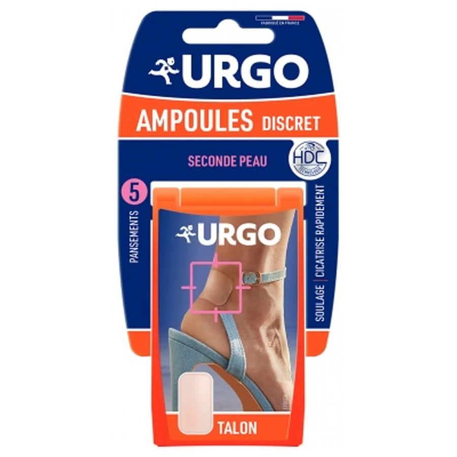 Urgo Discret-ampullen, 5 pleisters