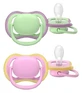 Avent Ultra Air 2 Plain Orthodontic Pacifiers, 6–18 Months