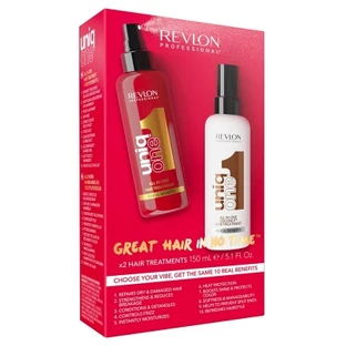 Revlon Professional UniqOne All-in-One Hair Treatment 150 ml + Coconut-Scented All-in-One Hair Treatment 150 ml