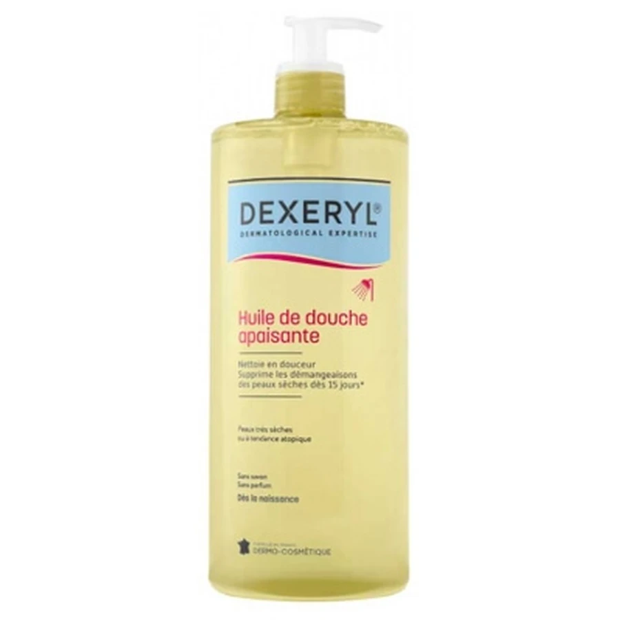 Aceite de ducha calmante Dexeryl, 1 L