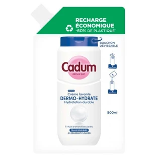 Cadum Dermo-Hydrate Cleansing Cream Eco-Refill 500 ml