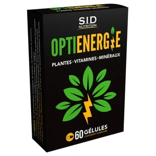 S.I.D Nutrition OptiEnergie 60 Capsules