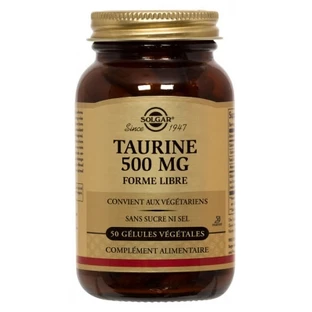 Solgar Taurin 500 mg, 50 vegetarische Kapseln