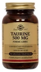 Solgar Taurine 500 mg, 50 Vegetarian Capsules