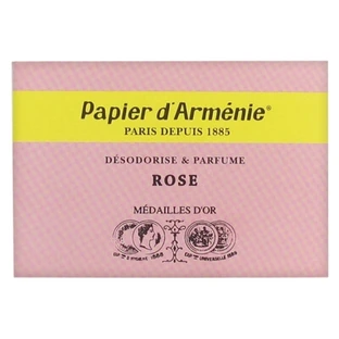 Papier d'Arménie Carnet Rose 12 x 3 Lamelles