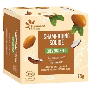 Fleurance Nature Organic Solid Shampoo for Dry Hair, 75 g
