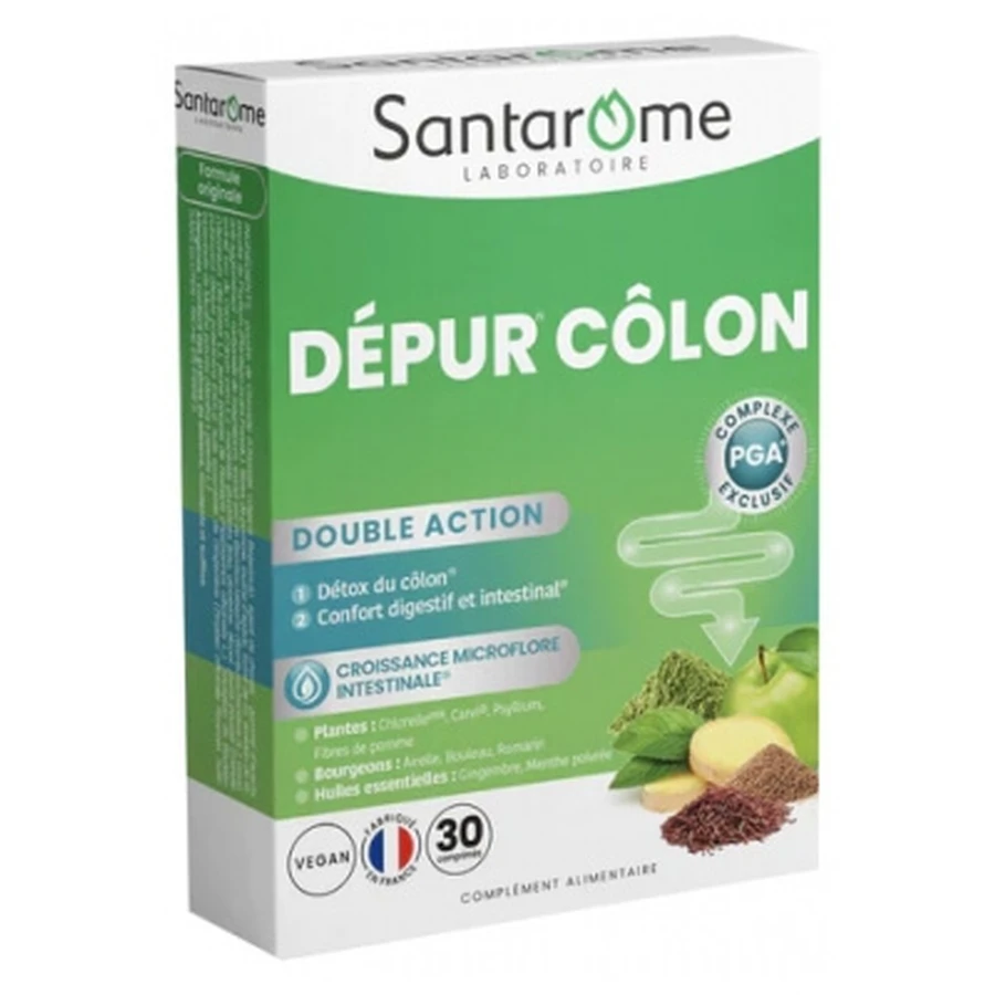 Santarome Colon Cleanse, 30 Tablets