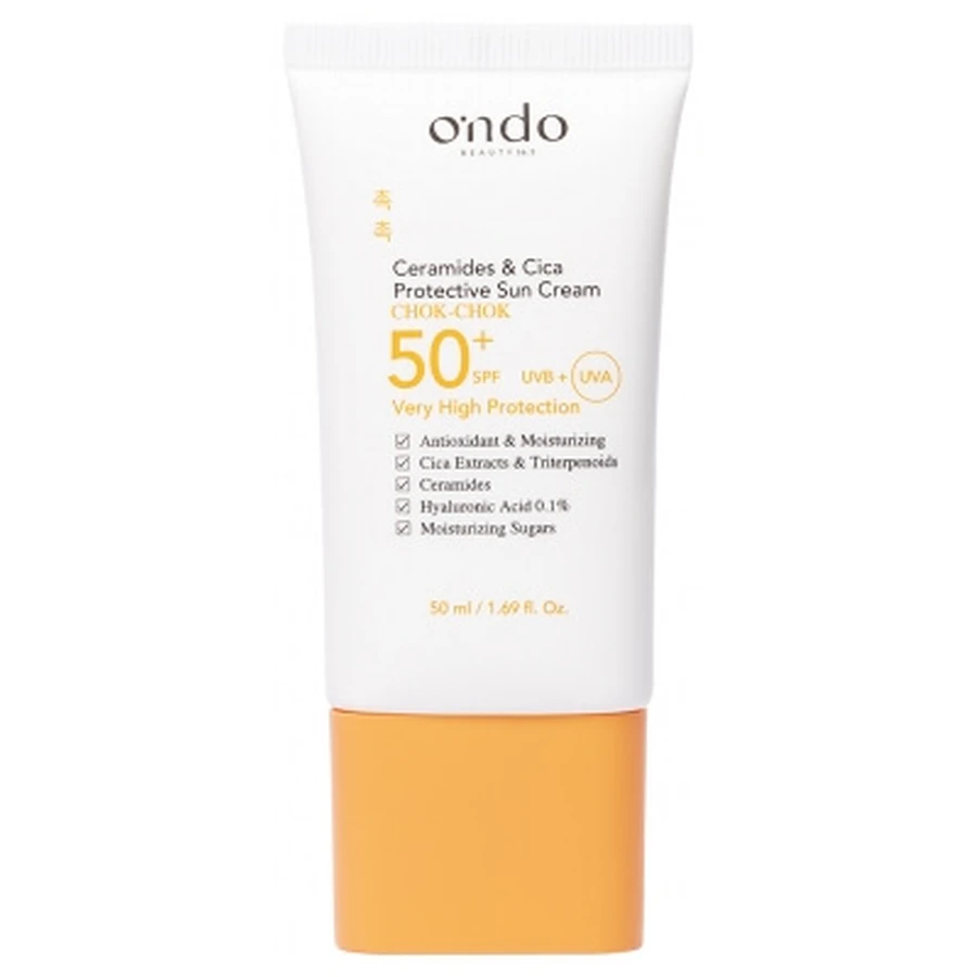 Ondo Beauty 36.5 Ceramides & Cica Protective Sun Cream SPF 50+ 50 ml
