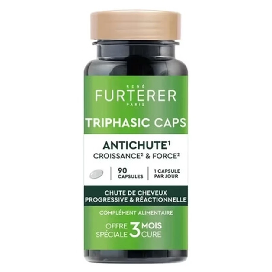 René Furterer Triphasic Anti-Hair Loss Capsules, 90 Capsules