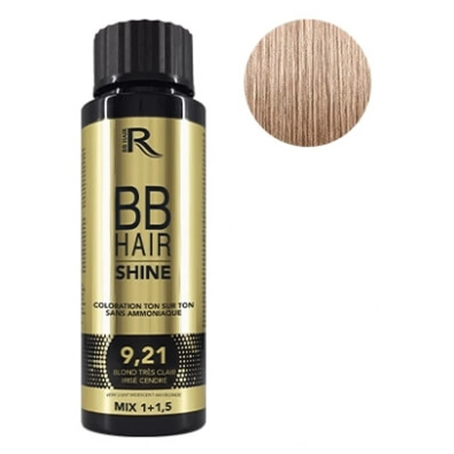 Generik Tone-on-Tone Haarkleur 9.21 Zeer Licht Blond met As-Iris Glans BBHair Shine Generik