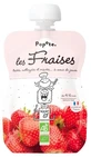 Popote Gourde Les Fraises Compote Dès 4/6 Mois Bio 120 g