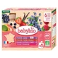 Babybio Multiparfums vanaf 6 maanden, biologisch, 8 zakjes van 90 g
