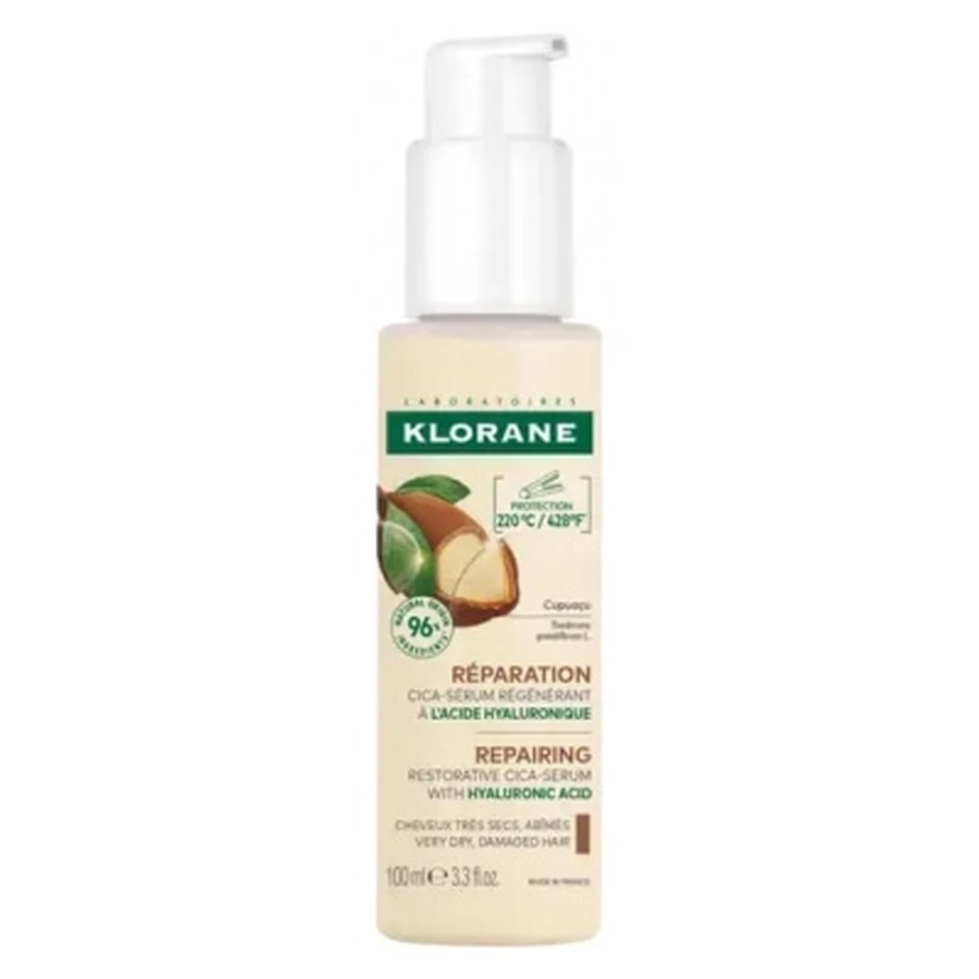 Klorane Repair Cica-Serum mit Cupuaçu und Hyaluronsäure, 100 ml