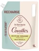 Cavaillès Verbena Zest Shower Gel for Sensitive Skin, 1 L Refill