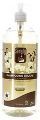 Champú y gel de baño «Indulgent» de Simply Bio Organic, 1 L