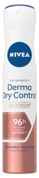 Nivea Derma Dry Control 96-uurs anti-transpirant deodorant spray, 200 ml