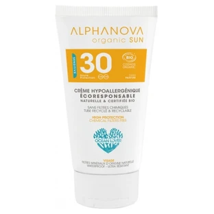 Alphanova Sun hypoallergene biologische gezichtszonnebrandcrème SPF 30, 50 g