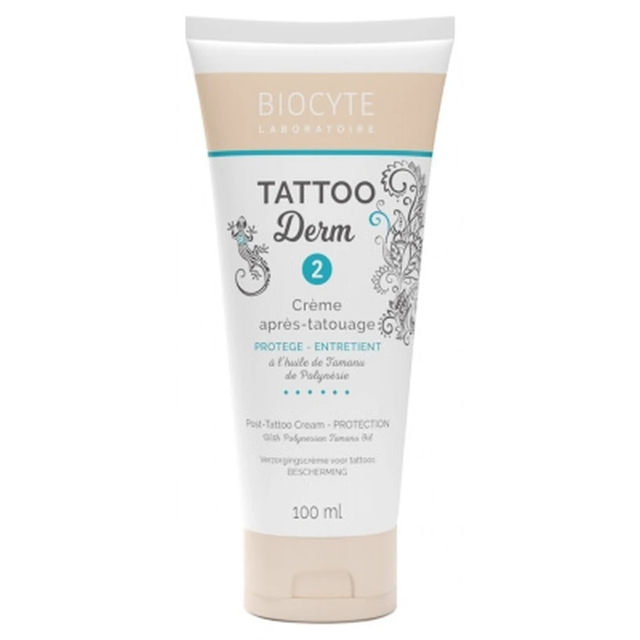 Biocyte Tatto Derm 2 Crème Après Tatouage Protège et Entretient 100 ml