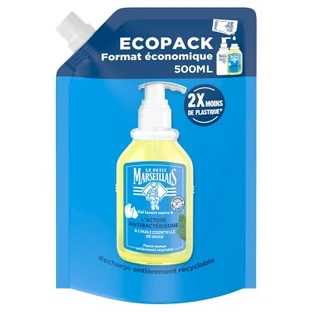 Le Petit Marseillais Gel Lavant Mains L'Action Antibactérienne Éco-Recharge 500 ml