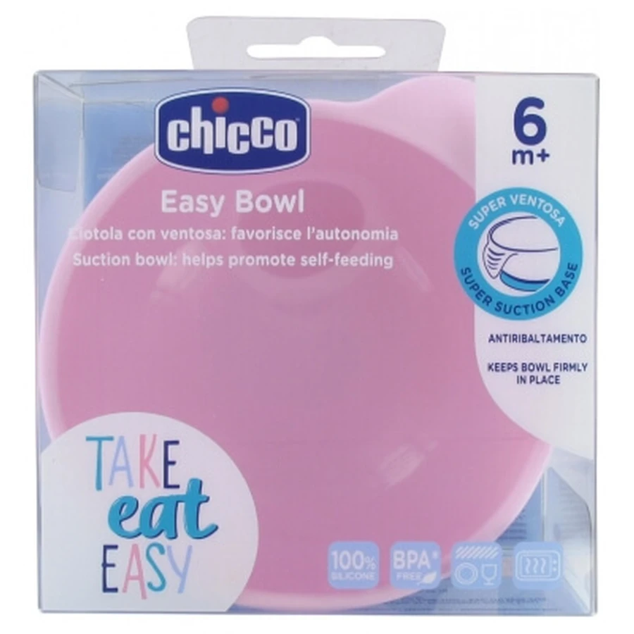 Cuenco de silicona con ventosa de Chicco, a partir de los 6 meses