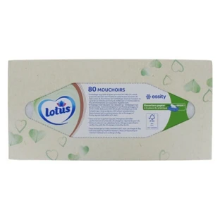 Lotus Pure Natural, doos met 80 tissues