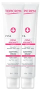 Topicrem CICA Soothing and Repairing Cream, 2-Pack (40 ml each)