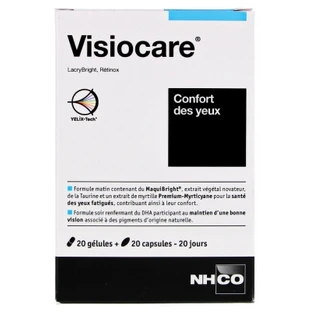 NHCO Visiocare 20 Gélules + 20 Capsules