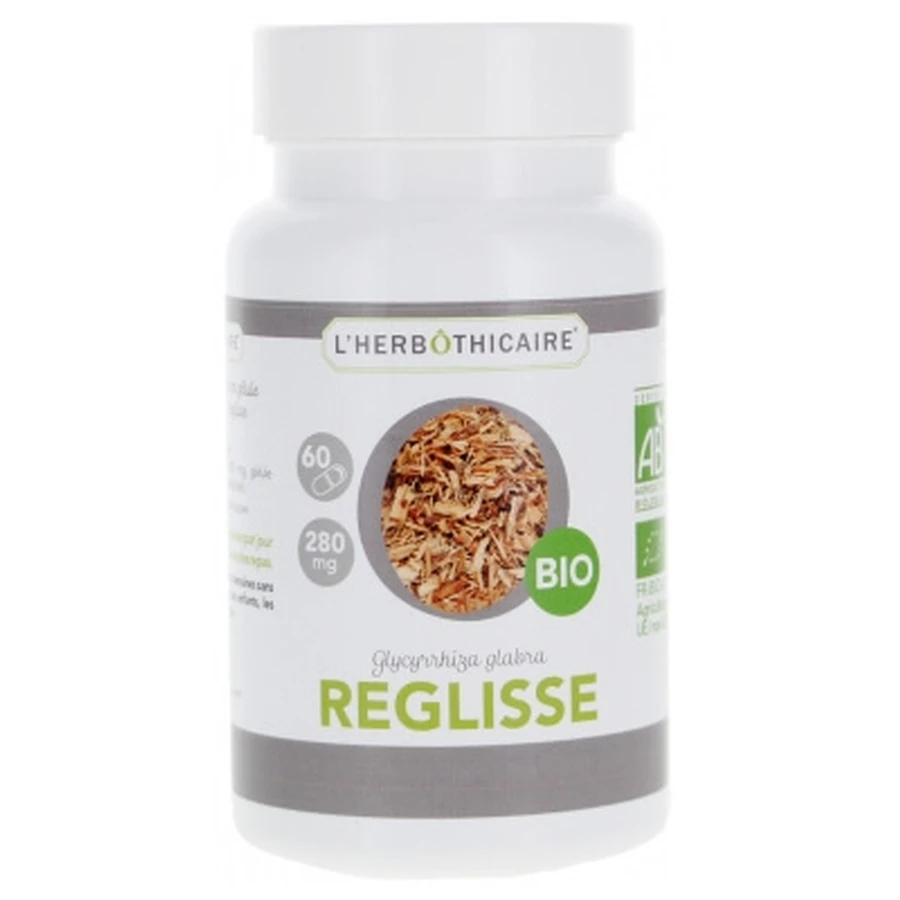 L'Herbôthicaire Organic Licorice, 60 Capsules