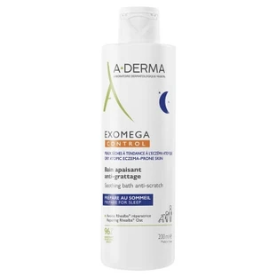 A-DERMA Exomega Control: Baño calmante y antiprurito, 200 ml
