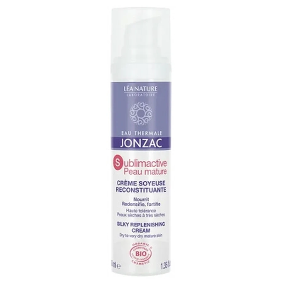 Eau Thermale JonzacEau de Jonzac Sublimactive Peau Mature Crème Soyeuse Reconstituante Bio 40 ml