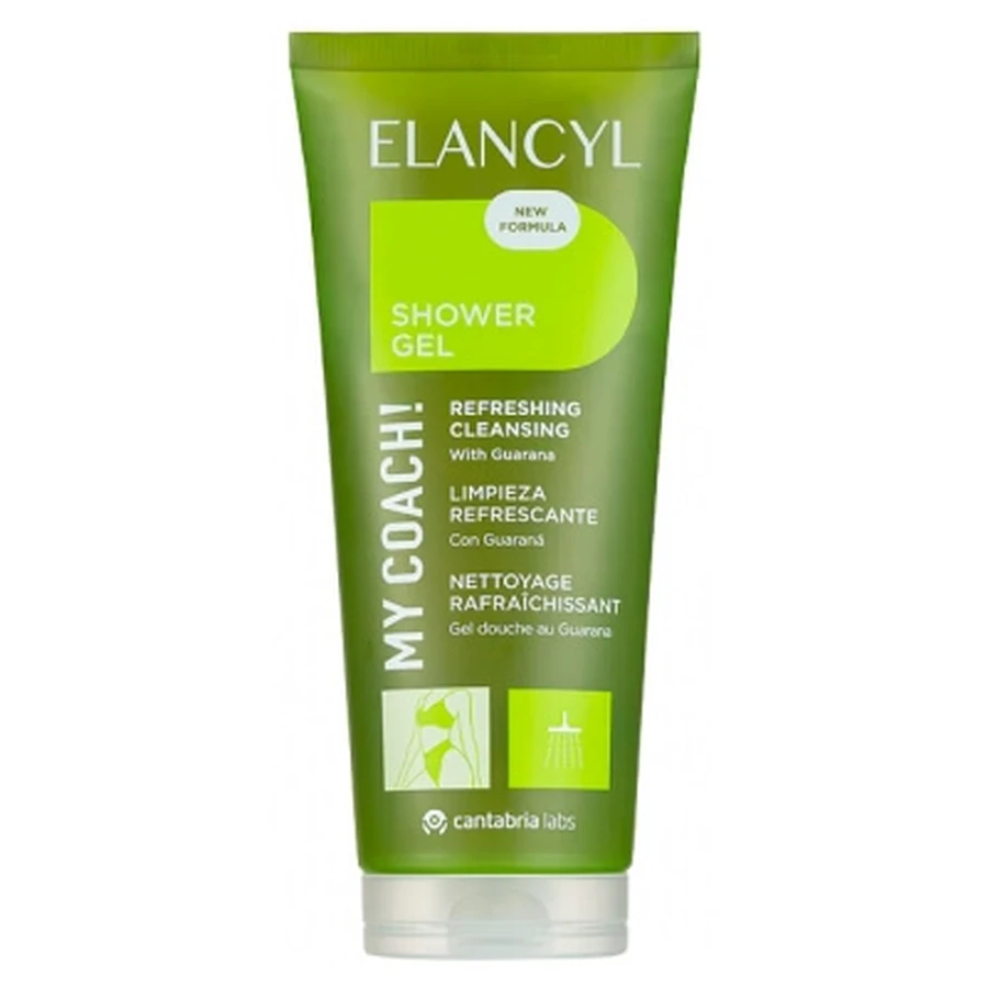 Gel de ducha Elancyl My Coach con guaraná, 200 ml
