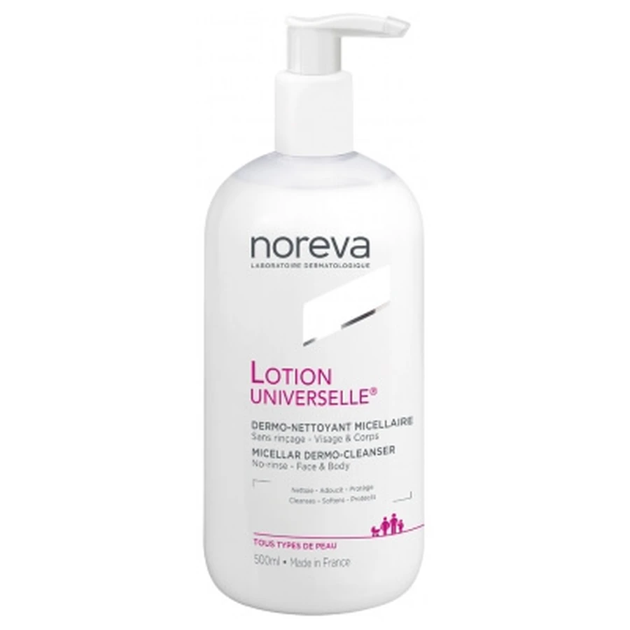 Loción limpiadora micelar universal Noreva, 500 ml