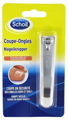 Scholl Nail Clipper for Hard and Thick Nails