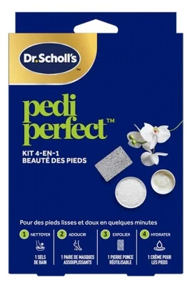 Scholl Pedi Perfect 4-in-1 Foot Care Kit