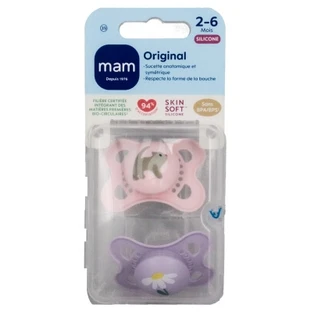 Chupetes MAM 2 Original Natural, de 2 a 6 meses