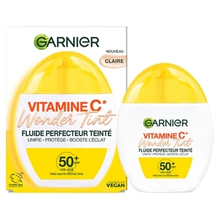Garnier SkinActive Vitamin C Wonder Tint Tinted Complexion Perfecting Fluid SPF 50+ 40 ml