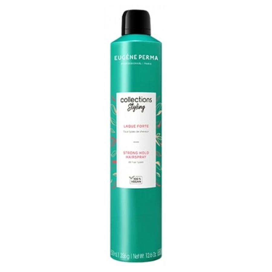 Eugène Perma Professional. Laca fijadora de fijación fuerte Eugène Perma. Colecciones de peinado. 500 ml