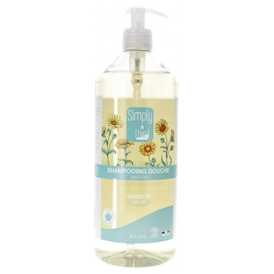 Simply Bio Shampoing Douche Neutre Bio 1 L