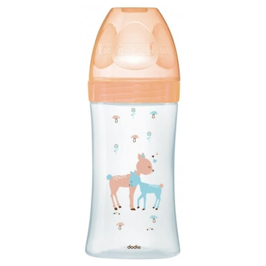 Sensation+ Glas-Babyflasche, 270 ml, Saugstufe 2, 0–6 Monate