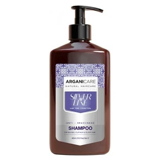 Arganicare Silver Line Paarse Shampoo 400 ml
