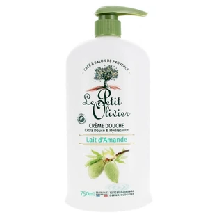 Crema de ducha «Le Petit Olivier» Extra Suave e Hidratante con leche de almendra, 750 ml
