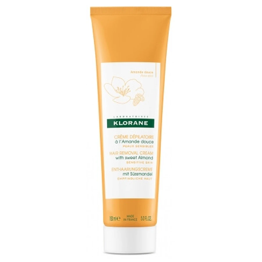 Crema depilatoria de almendra dulce de Klorane, 150 ml