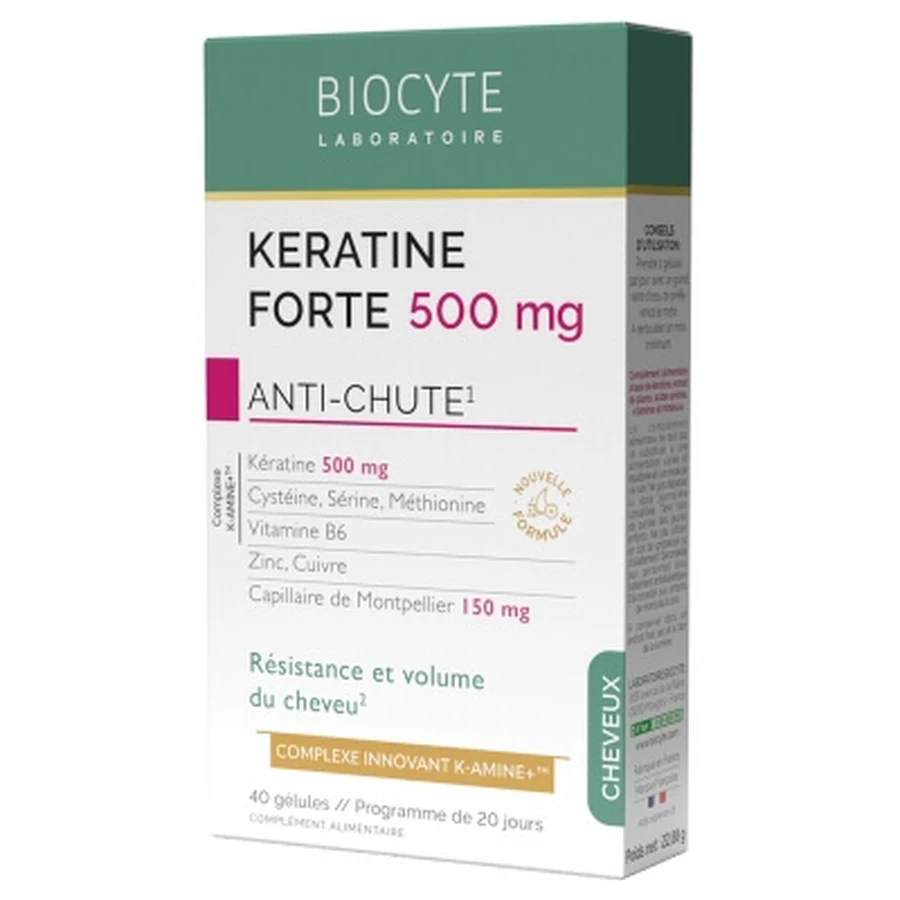 Biocyte Keratine Forte Anti-Hair Loss 40 Capsules