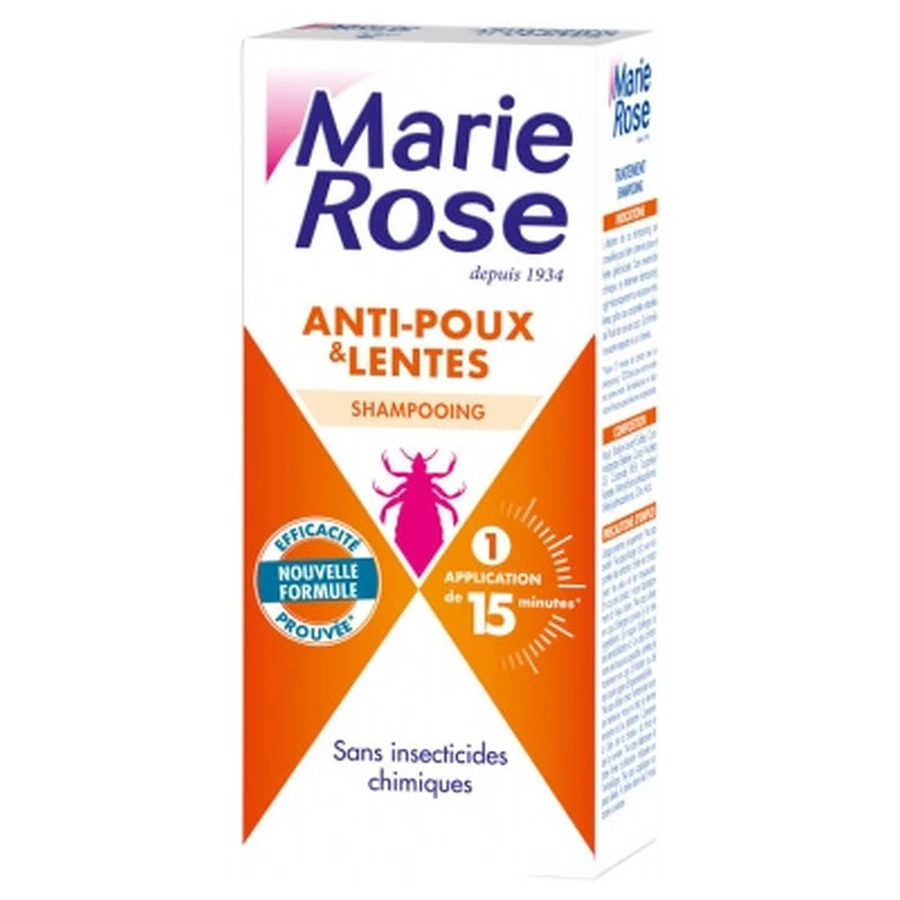 Marie Rose Anti-Poux et Lentes Shampoing 125 ml