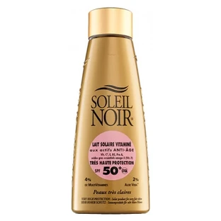 Soleil Noir – krem przeciwsłoneczny wzbogacony witaminami o bardzo wysokim współczynniku ochrony SPF 50+ 150 ml