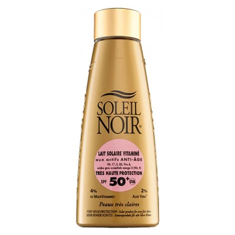 Soleil Noir – krem przeciwsłoneczny wzbogacony witaminami o bardzo wysokim współczynniku ochrony SPF 50+ 150 ml: ceny i cechy