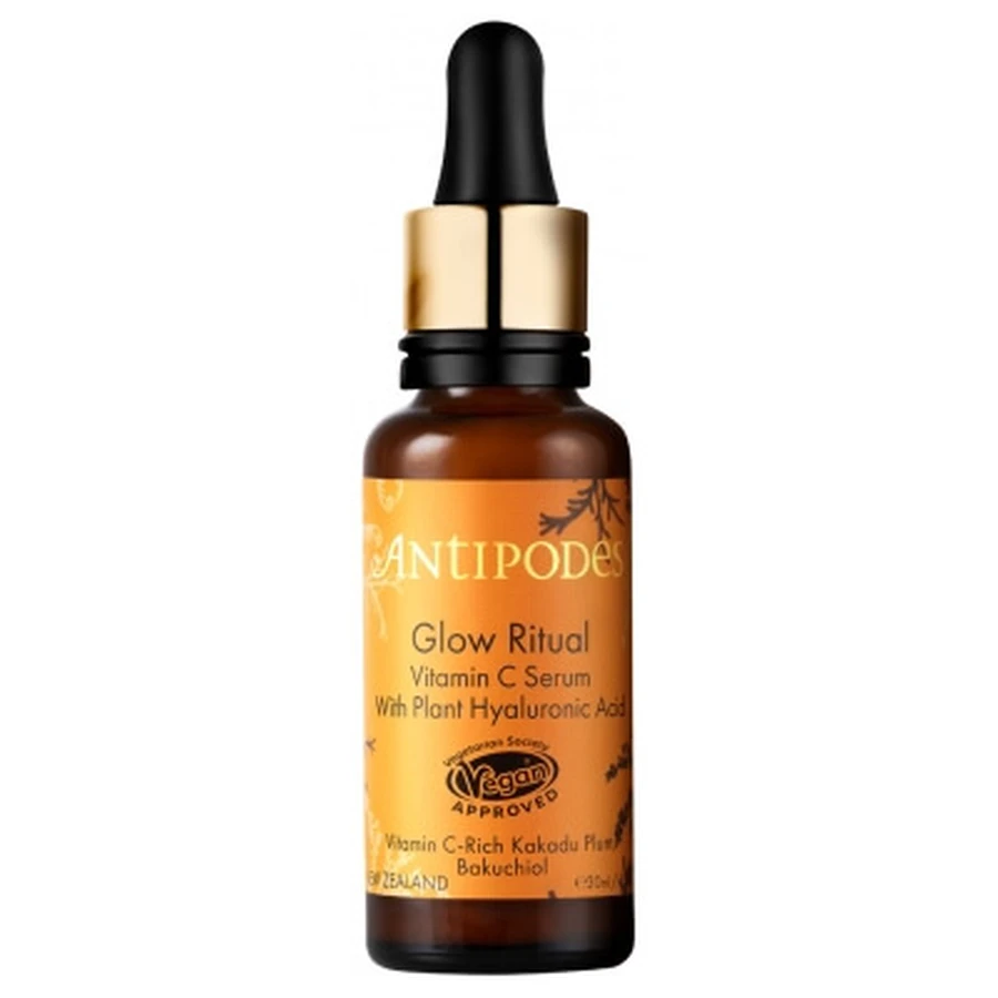 Antipodes Radiance Ritual Serum with Vitamin C and Plant-Based Hyaluronic Acid, 30 ml