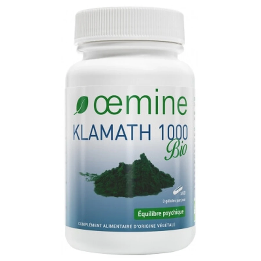Oemine Klamath 1000 Biologisch 60 capsules